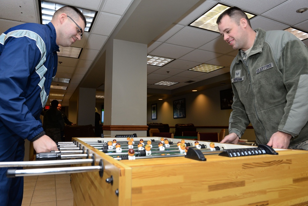 Wright-Patterson Air Force new dayroom improves quality of life for Airmen