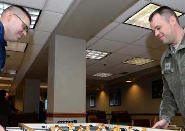 Wright-Patterson Air Force new dayroom improves quality of life for Airmen