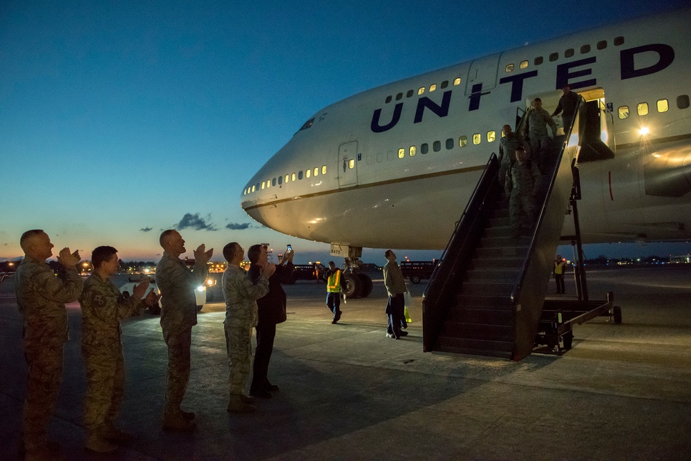 158th Airmen Return Home