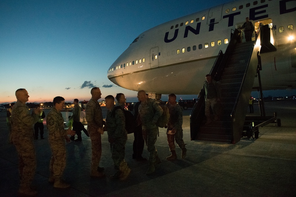 158th Airmen Return Home