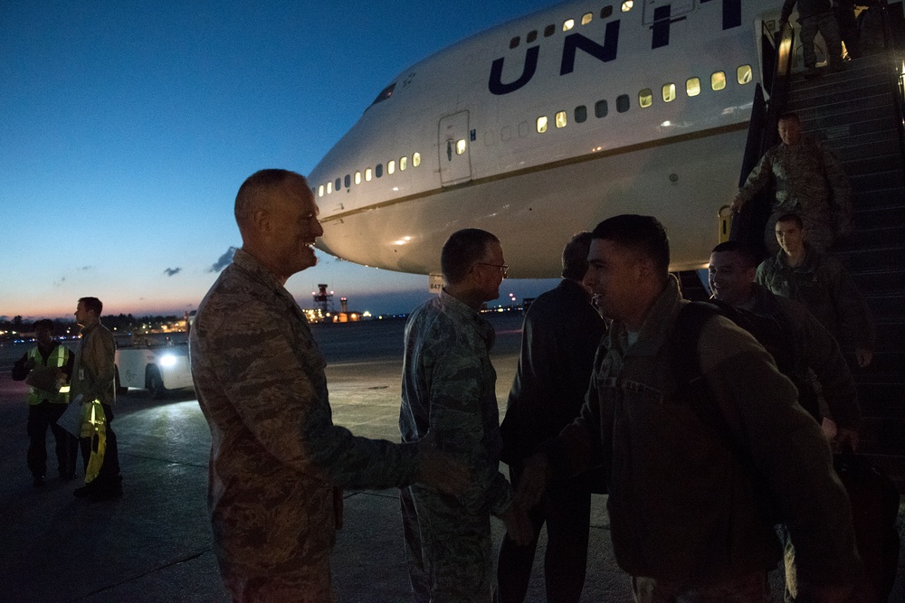 158th Airmen Return Home