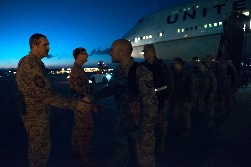 158th Airmen Return Home