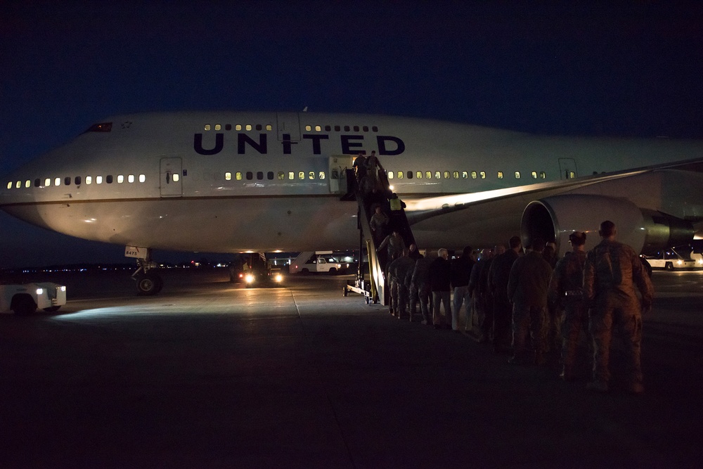 158th Airmen Return Home