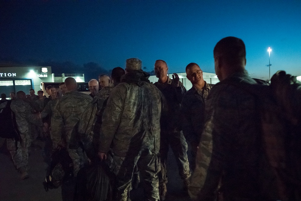 158th Airmen Return Home