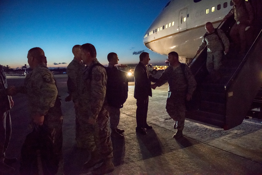 158th Airmen Return Home