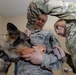 Wright-Patterson Veterinary Treatment Facility provides wellness exams for military working dogs