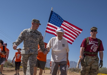 99-year-old survivor walks in Bataan Memorial Death March for the 10th time