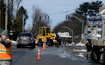 105th Airlift Wing responds to winter storm Stella