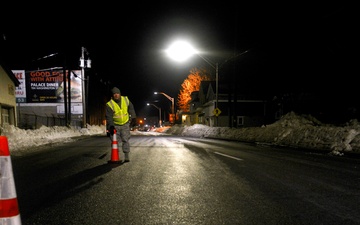 105th Airlift Wing responds to winter storm Stella