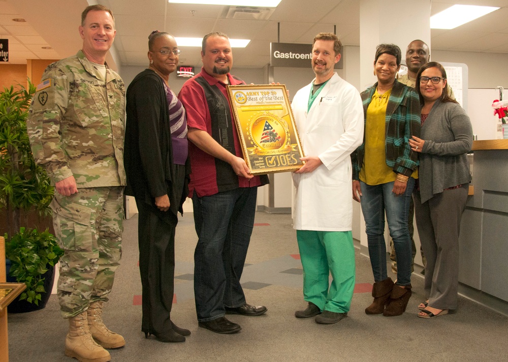 Patients rank WBAMC’s Internal Medicine near top of Army clinics