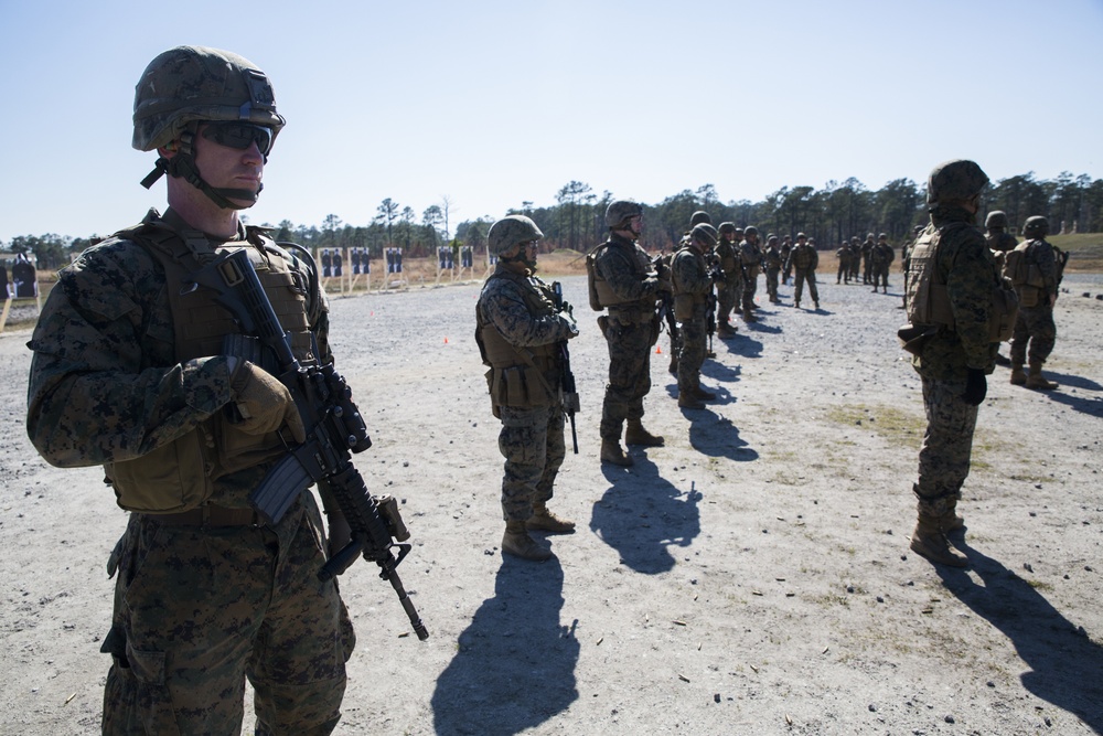 SPMAGTF-SC 17 begins pre-deployment training at Camp Lejeune