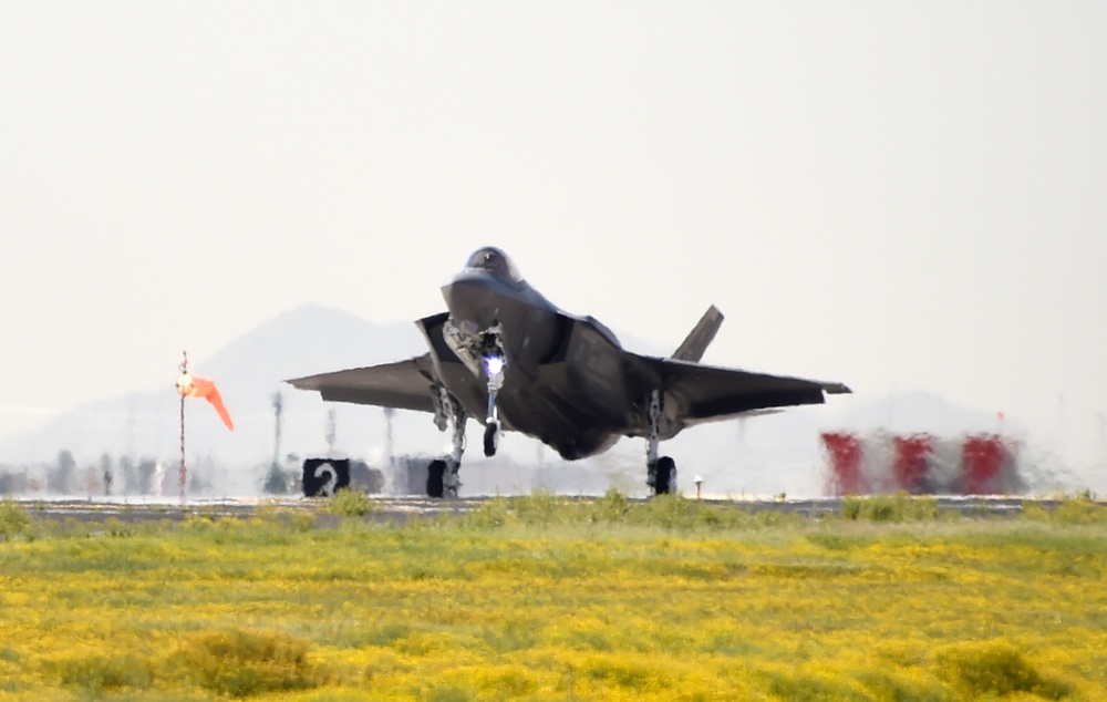 63rd Fighter Squadron receives its first F-35