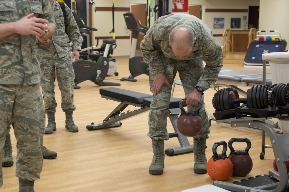 Air Force Surgeon General visits JBER