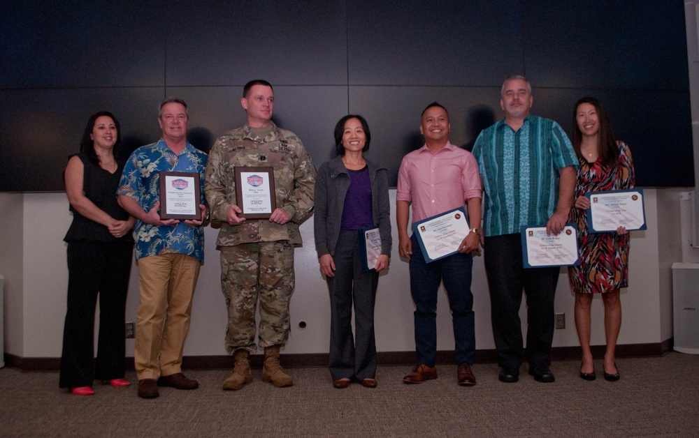 Civilians, service members awarded, honored