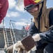 Laboon is deployed with the George H.W. Bush Carrier Strike Group in support of maritime security operations and theater security cooperation efforts in the U.S. 5th and 6th Fleet areas of responsibility