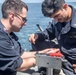 Laboon is deployed with the George H.W. Bush Carrier Strike Group in support of maritime security operations and theater security cooperation efforts in the U.S. 5th and 6th Fleet areas of responsibility