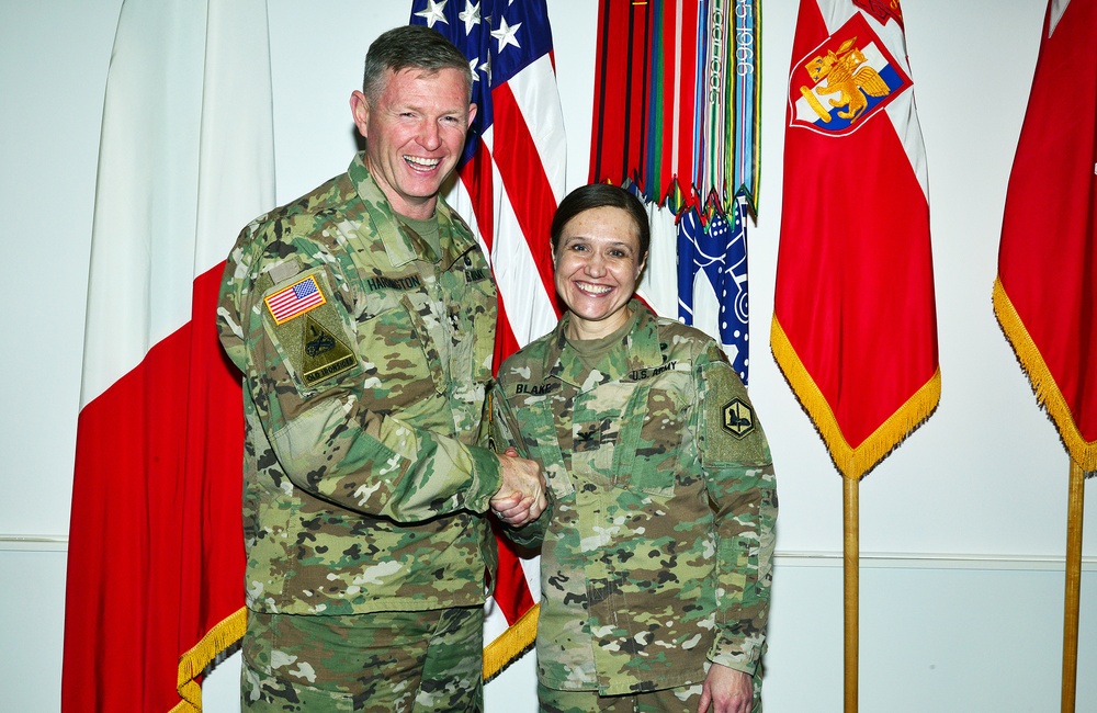 COL Devon Blake visited Caserma Ederle, Vicenza, Italy