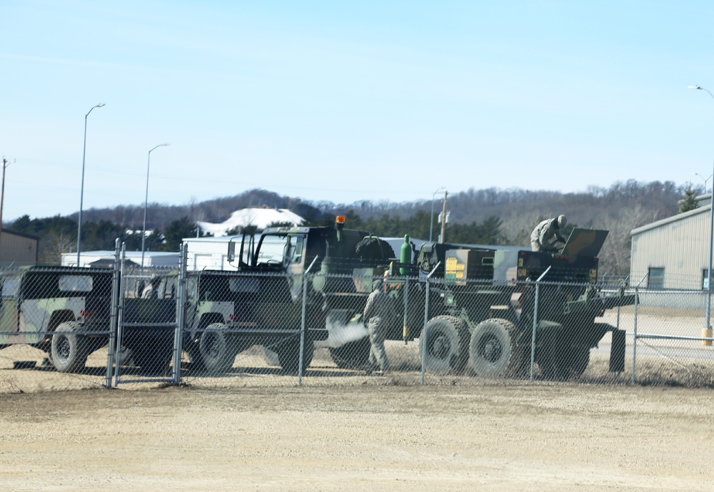 Cold Steel Vehicle Prep at Fort McCoy
