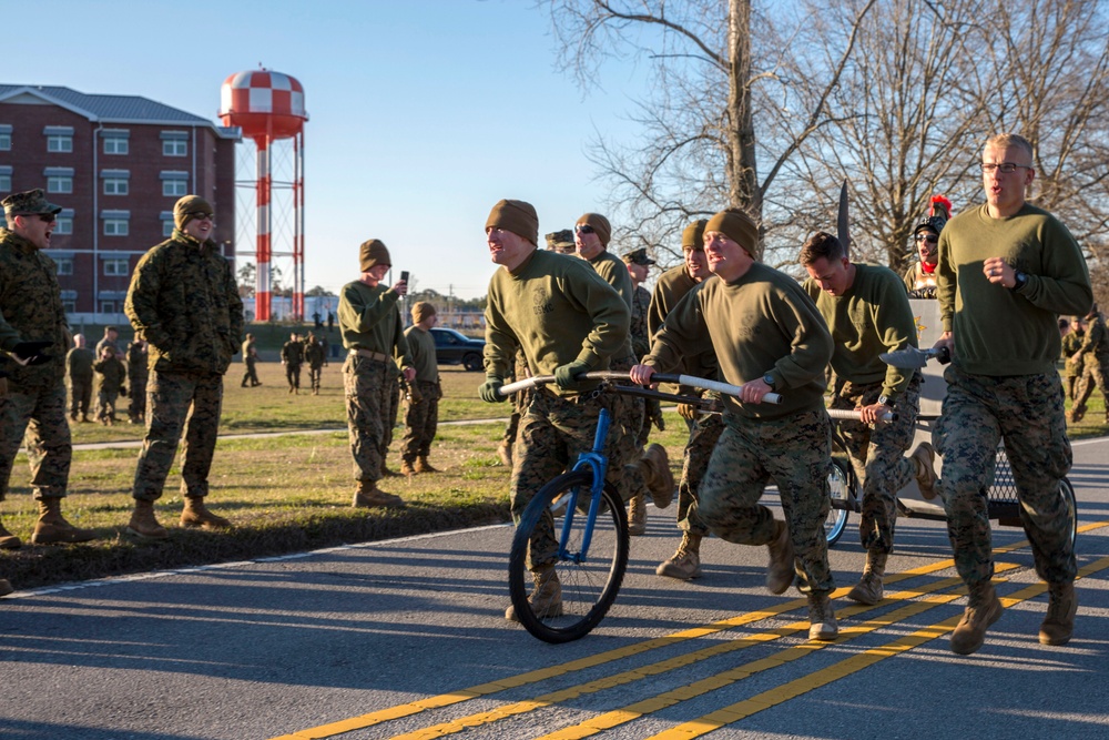 Marine Corps Engineer School Annual St. Patrick's Day Field Meet