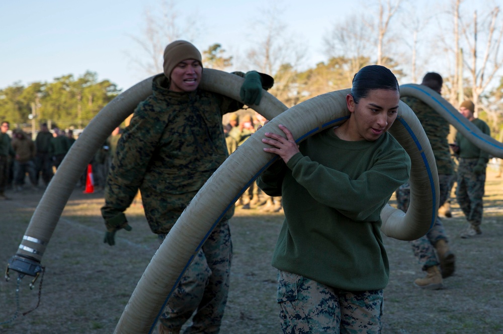 Marine Corps Engineer School Annual St. Patrick's Day Field Meet