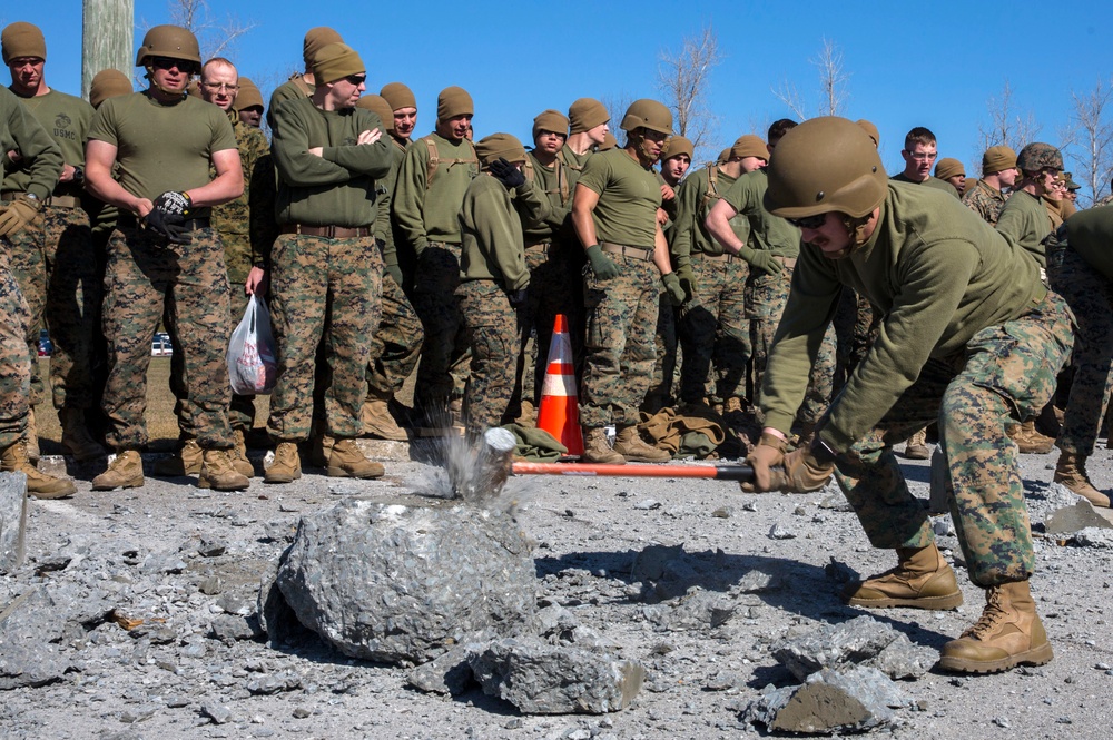 Marine Corps Engineer School Annual St. Patrick's Day Field Meet