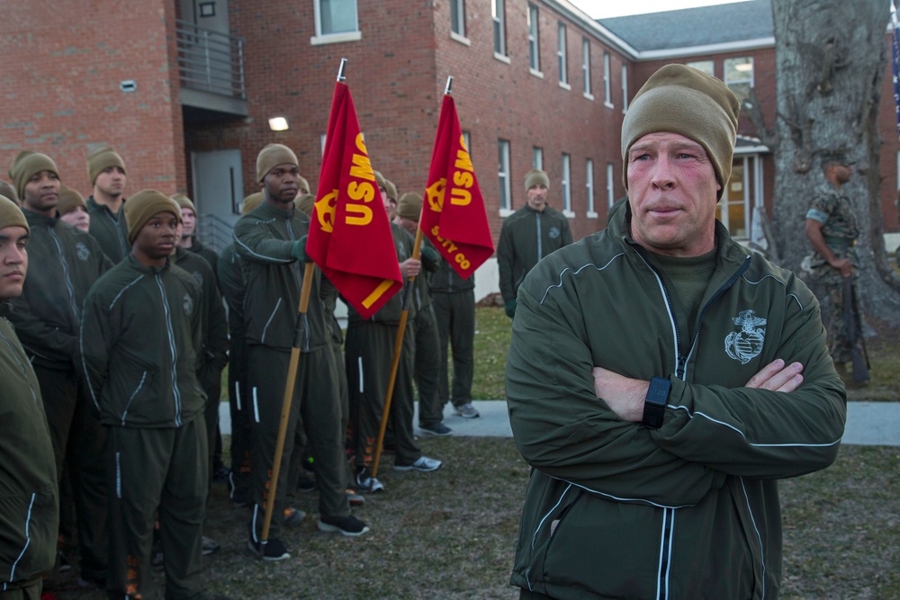 Headquarters and Support Battalion Motivational Run