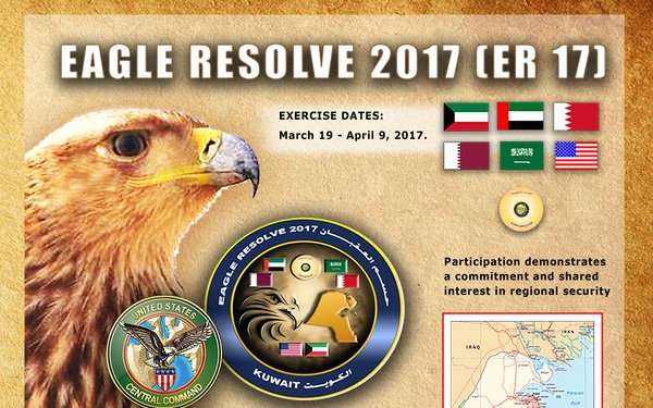 Exercise Eagle Resolve 2017, Infographic