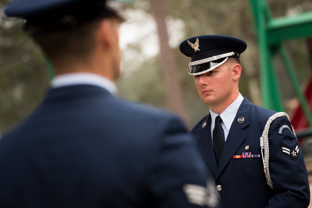 Honor Guard graduation March 2017