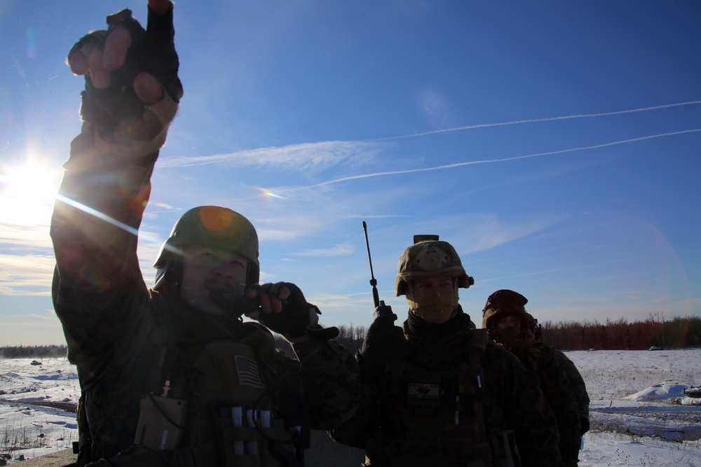 One team, one frigid fight during cold weather training operations