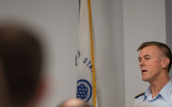 Coast Guard Commandant at the Naval Engineering Central Annual Training