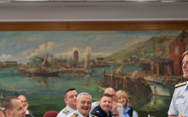 Coast Guard Commandant at the Naval Engineering Central Annual Training