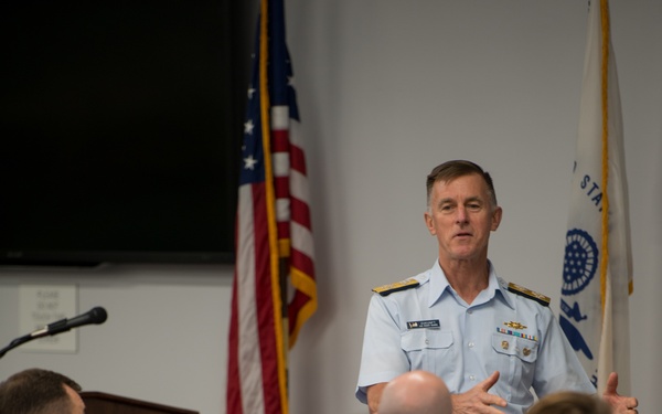 Coast Guard Commandant at the Naval Engineering Central Annual Training