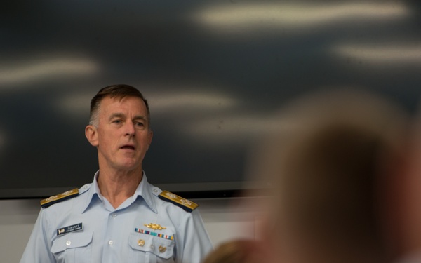 Coast Guard Commandant at the Naval Engineering Central Annual Training