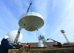 Hard working teams making critical SATCOM upgrade reality
