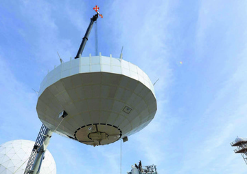 Hard working teams making critical SATCOM upgrade reality