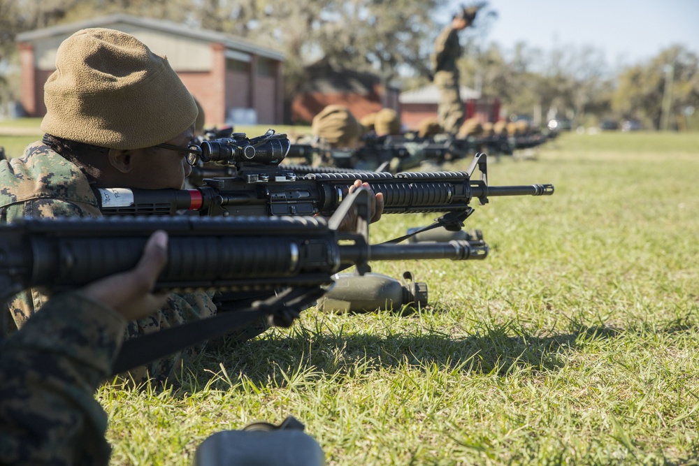 Parris Island recruits learn to shoot like Marines