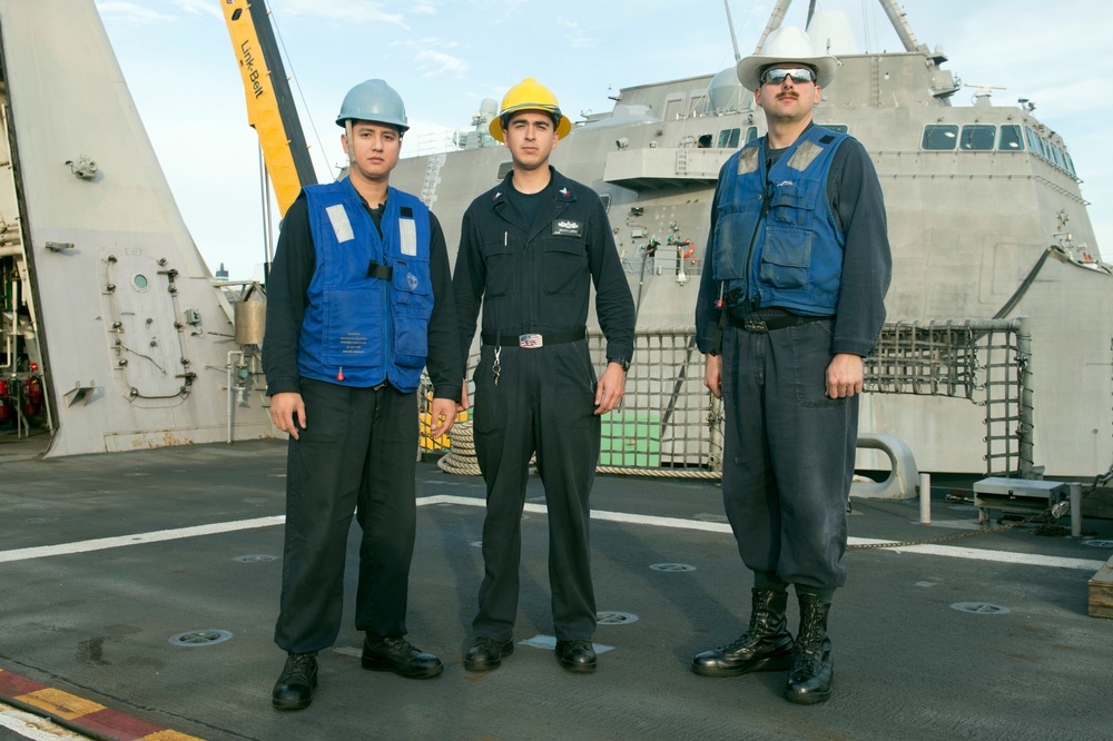 USS Fort Worth (LCS 3) Underway Evolutions