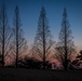 Sunsets on Rush Park, Osan golf course