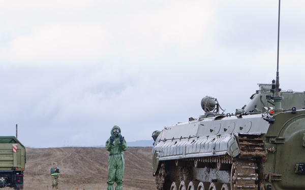 Active Duty and National Guard work CBRN operations with Allies in Slovakia