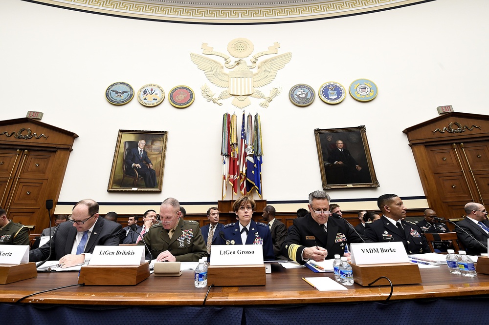 Lt. Gen. Gina Grosso Testifies on Social Media in the Military Services