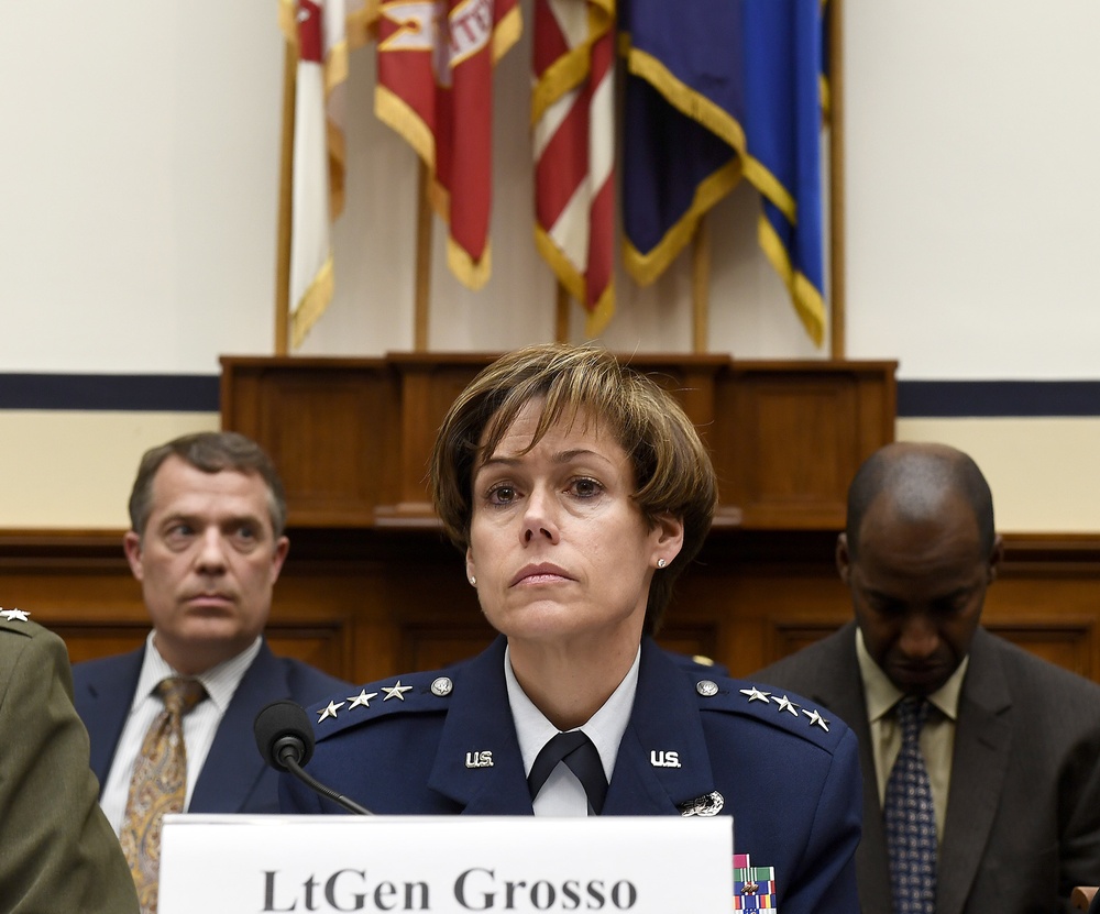 Lt. Gen. Gina Grosso Testifies on Social Media in the Military Services