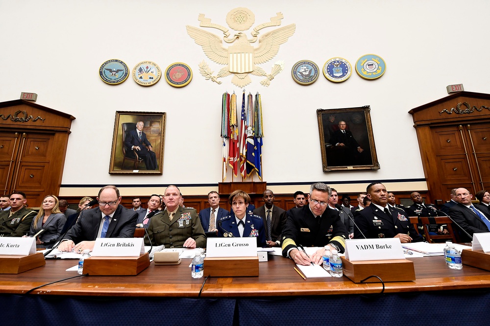 Lt. Gen. Gina Grosso Testifies on Social Media in the Military Services