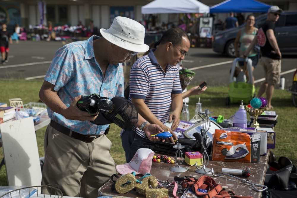 Helping hand; MCBH holds rummage sale, benefiting NMCRS