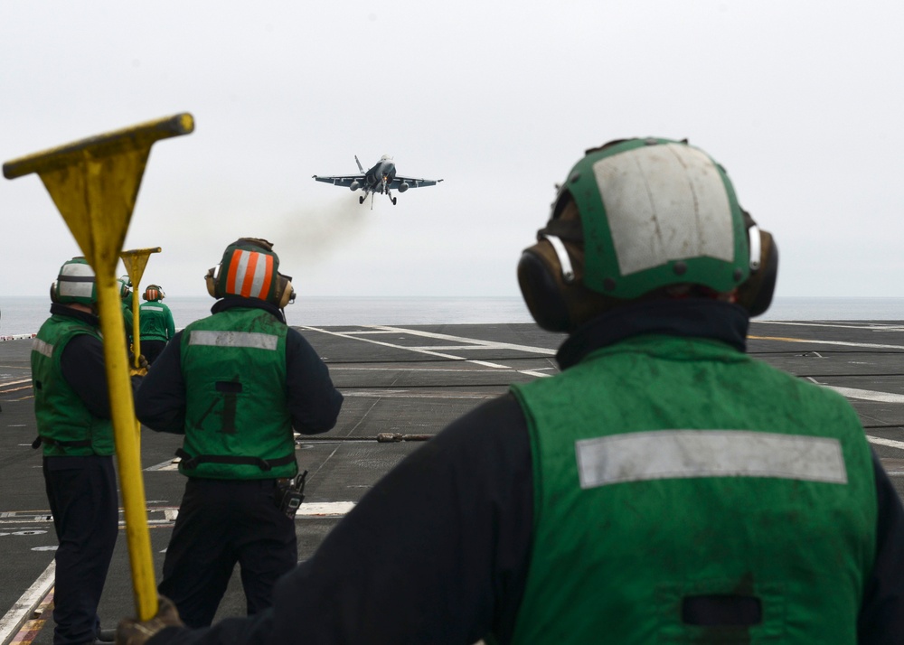 Nimitz conducts flight operations