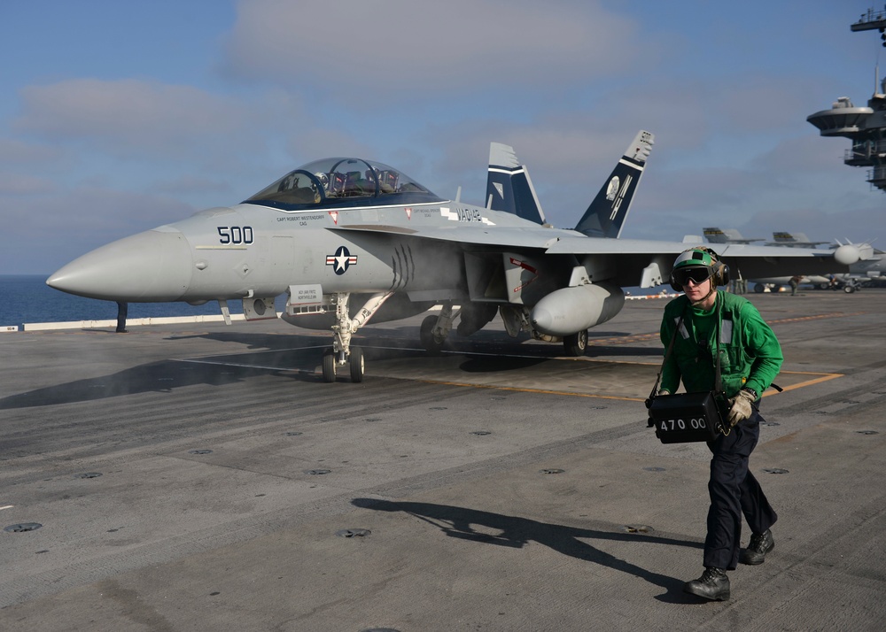 Nimitz Conducts Flight Ops