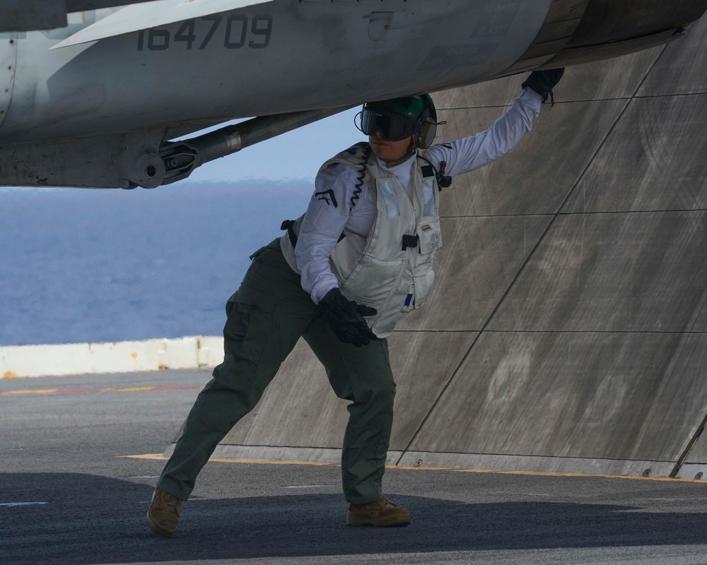 Nimitz Conducts Flight Operations