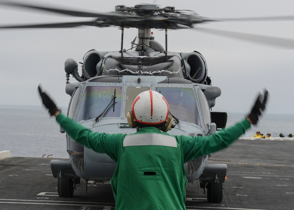 Nimitz conducts flight operations