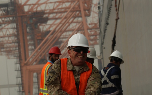 USNS Brittin validates 936th ETOE during first mission in theater