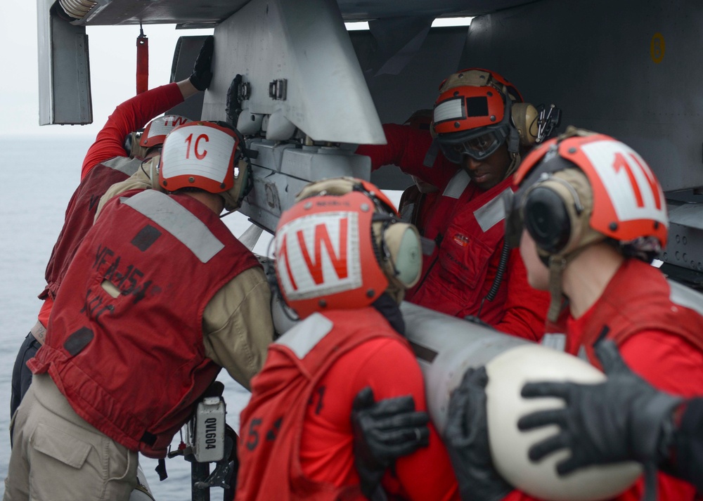 Nimitz conducts flight operations