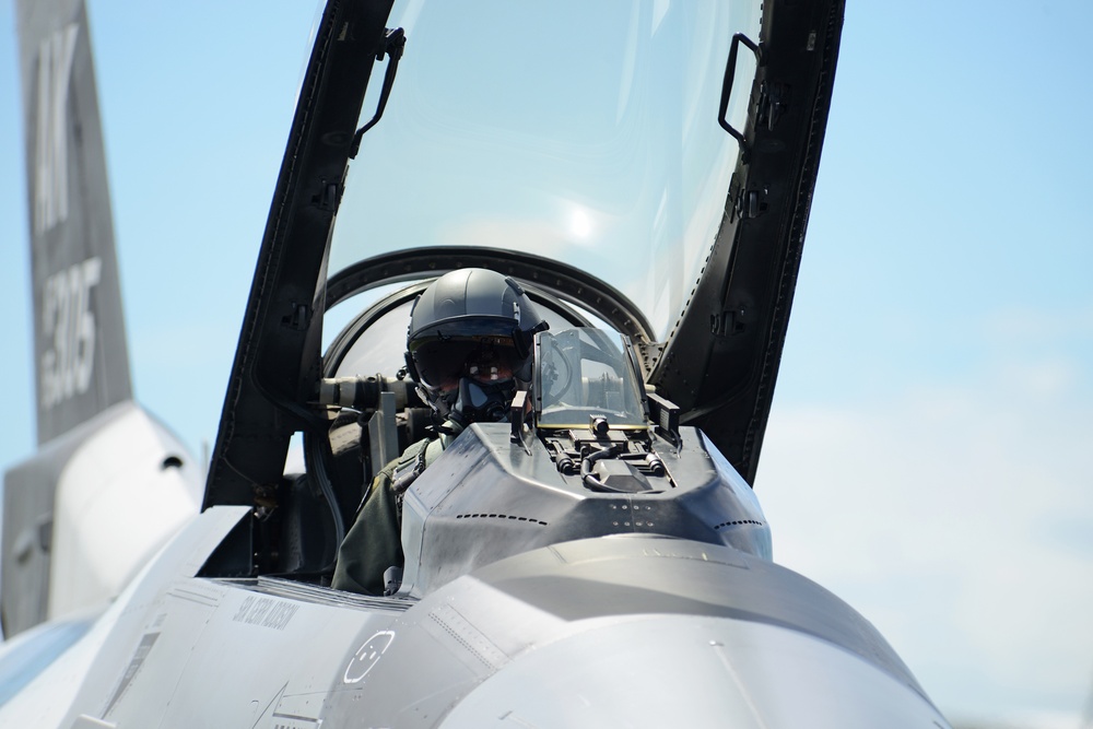 Preparing the cockpit